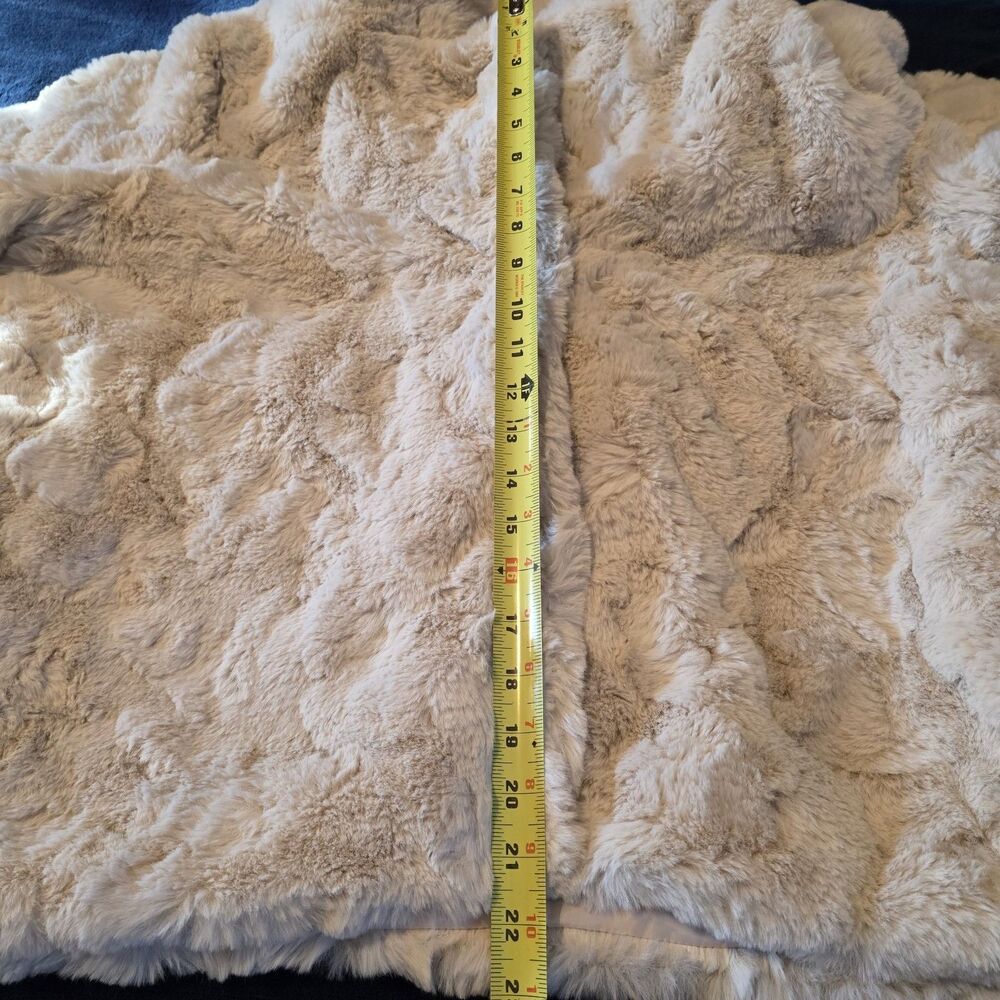 Faux Fur  Jacket Plush Soft Cozy Outerwear - JouJou - Picture 6 of 9